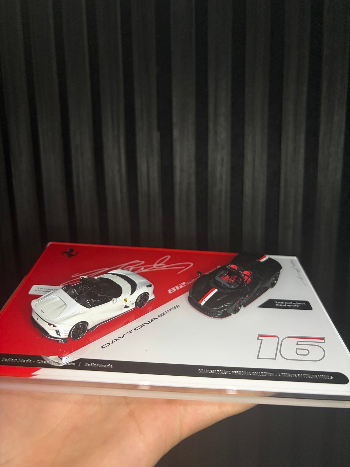 Thrill of Collector 1:64 Charles Leclerc Set met Figuur, Hobby en Vrije tijd, Ophalen of Verzenden, Zo goed als nieuw, Auto