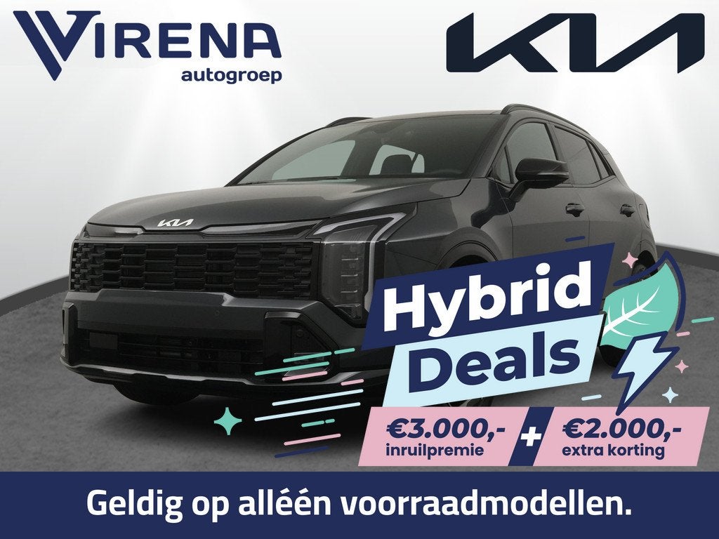 Kia Sportage 1.6 T-GDi Hybrid GT-Line €5.000,- voordeel -