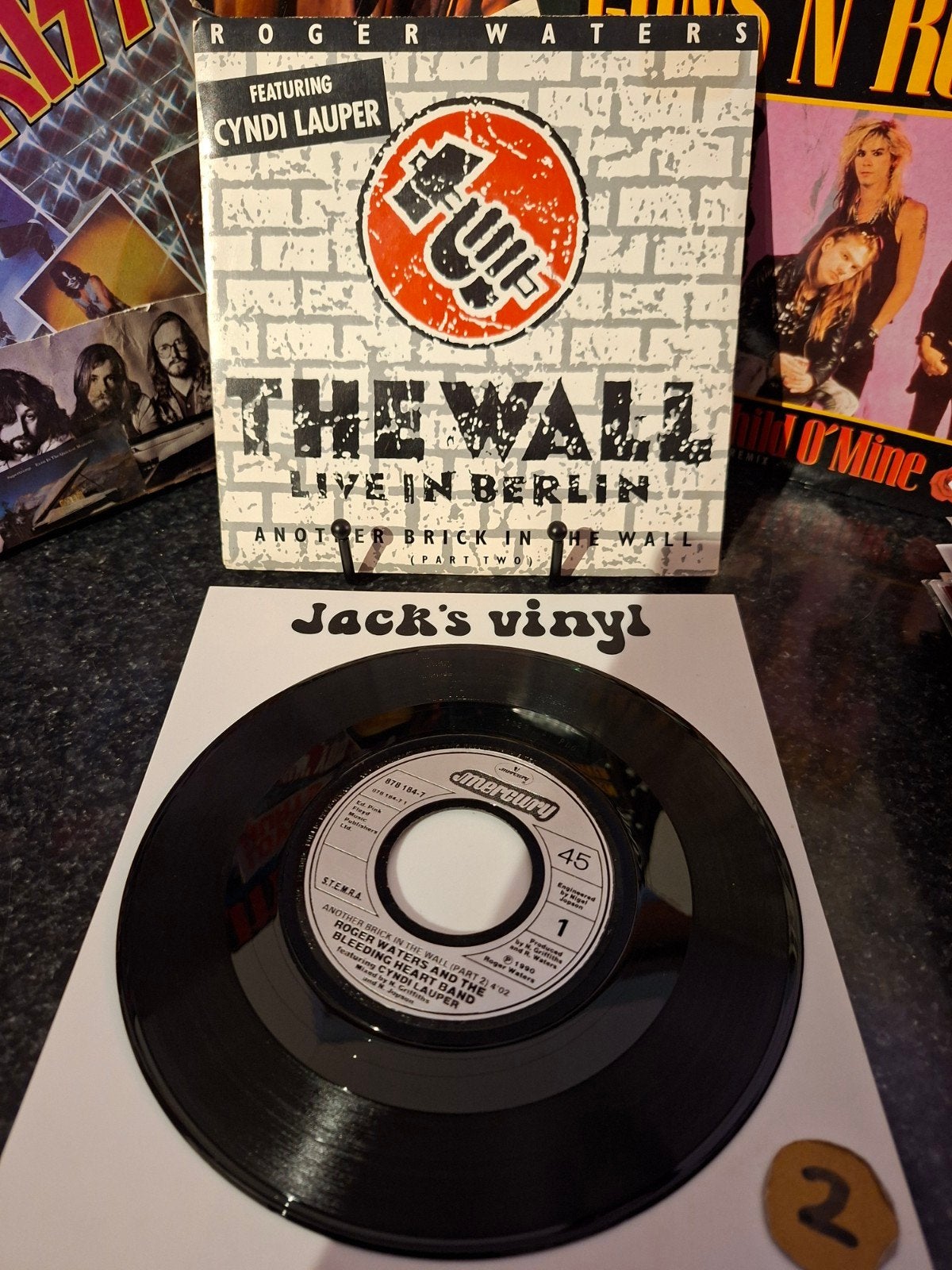 Roger Waters - The Wall Live in Berlin   1990, 7 inch, Ophalen of Verzenden, Overige typen, Fotohoes
