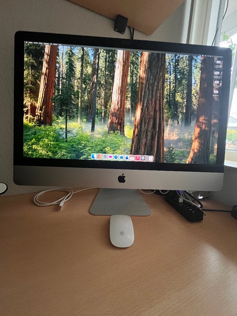 Apple Imac 27 Inch eind 2019, Ophalen, Gebruikt, 32 GB, SSD