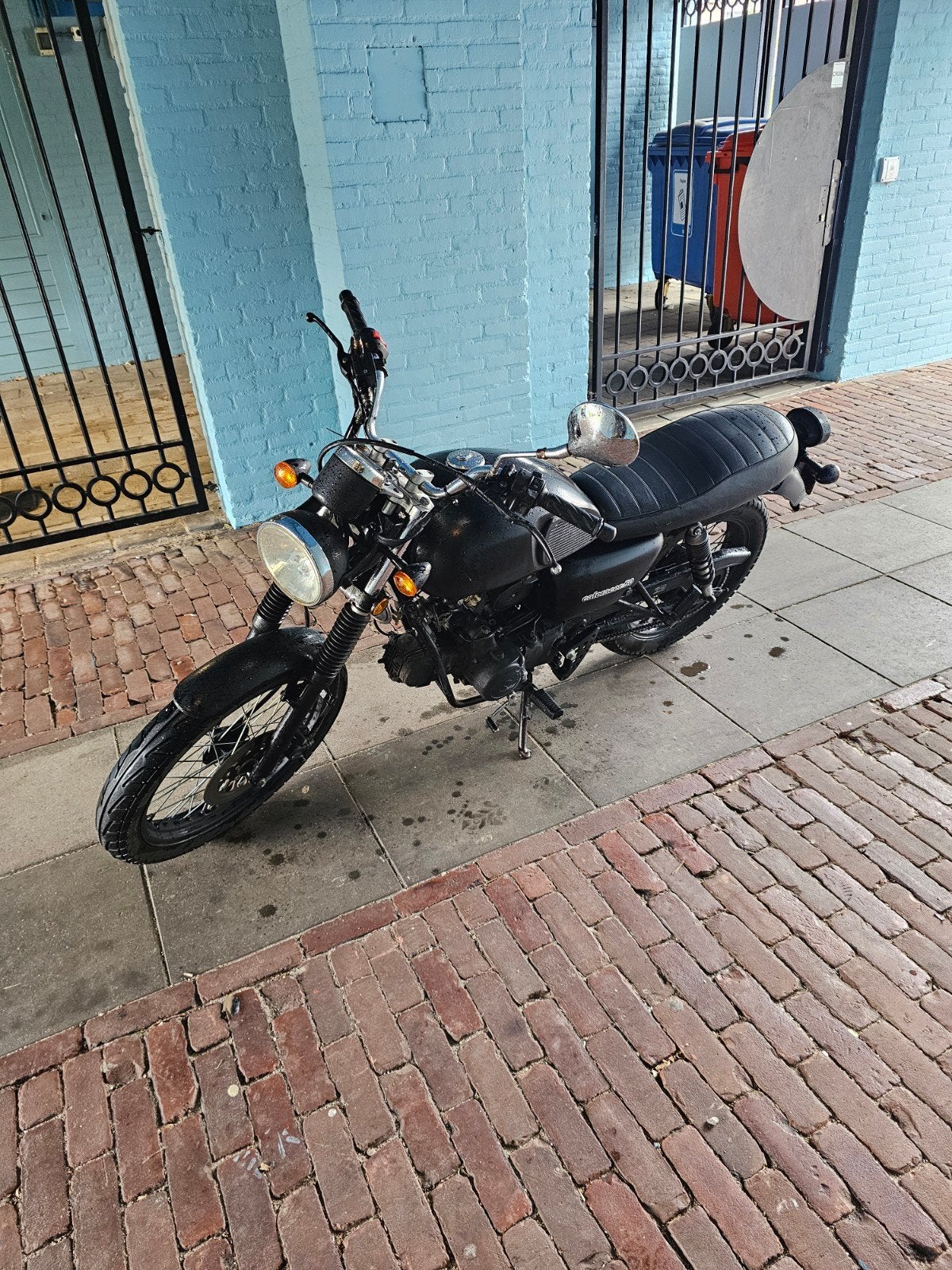 agm caferacer 50cc brommer, Ophalen, Gebruikt, Maximaal 45 km/u, AGM