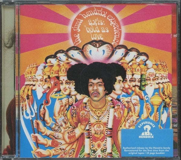 CD Jimi Hendrix Experience Axid Bold as Love, Ophalen of Verzenden, Zo goed als nieuw, Poprock