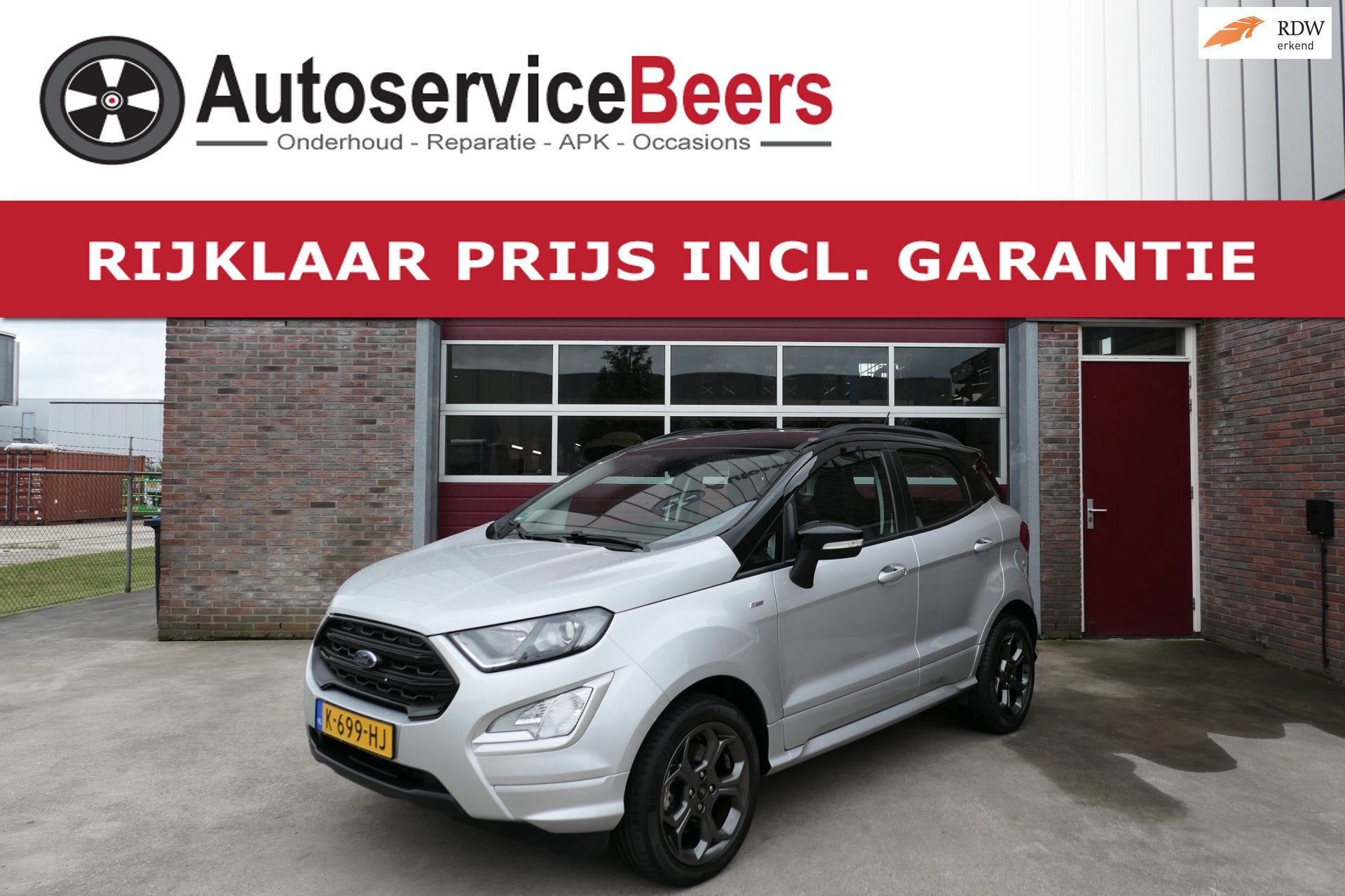 Ford EcoSport 1.0 EcoBoost Titanium, ST-line, Trekhaak, PDC,, Auto's, Voorwielaandrijving, Gebruikt, Ecosport, Automatische klimaatregeling