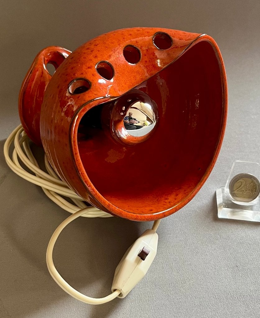 Vintage zgn. 'Fat Lava' Wandlampje, 60s/70s, gaaf en werkend, Antiek en Kunst, Ophalen of Verzenden