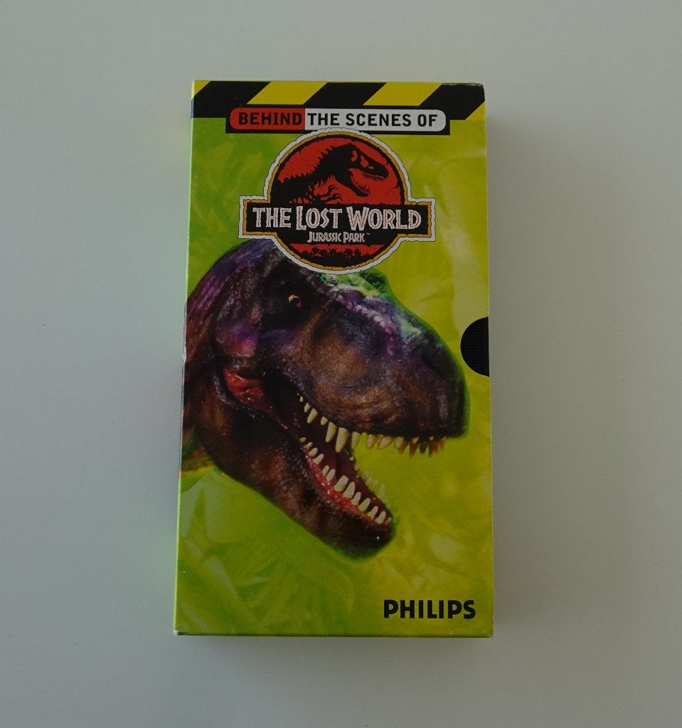 Behind The Scenes Of The Lost World: Jurassic Park VHS 1997, Cd's en Dvd's, VHS | Film, Alle leeftijden, Ophalen, Zo goed als nieuw
