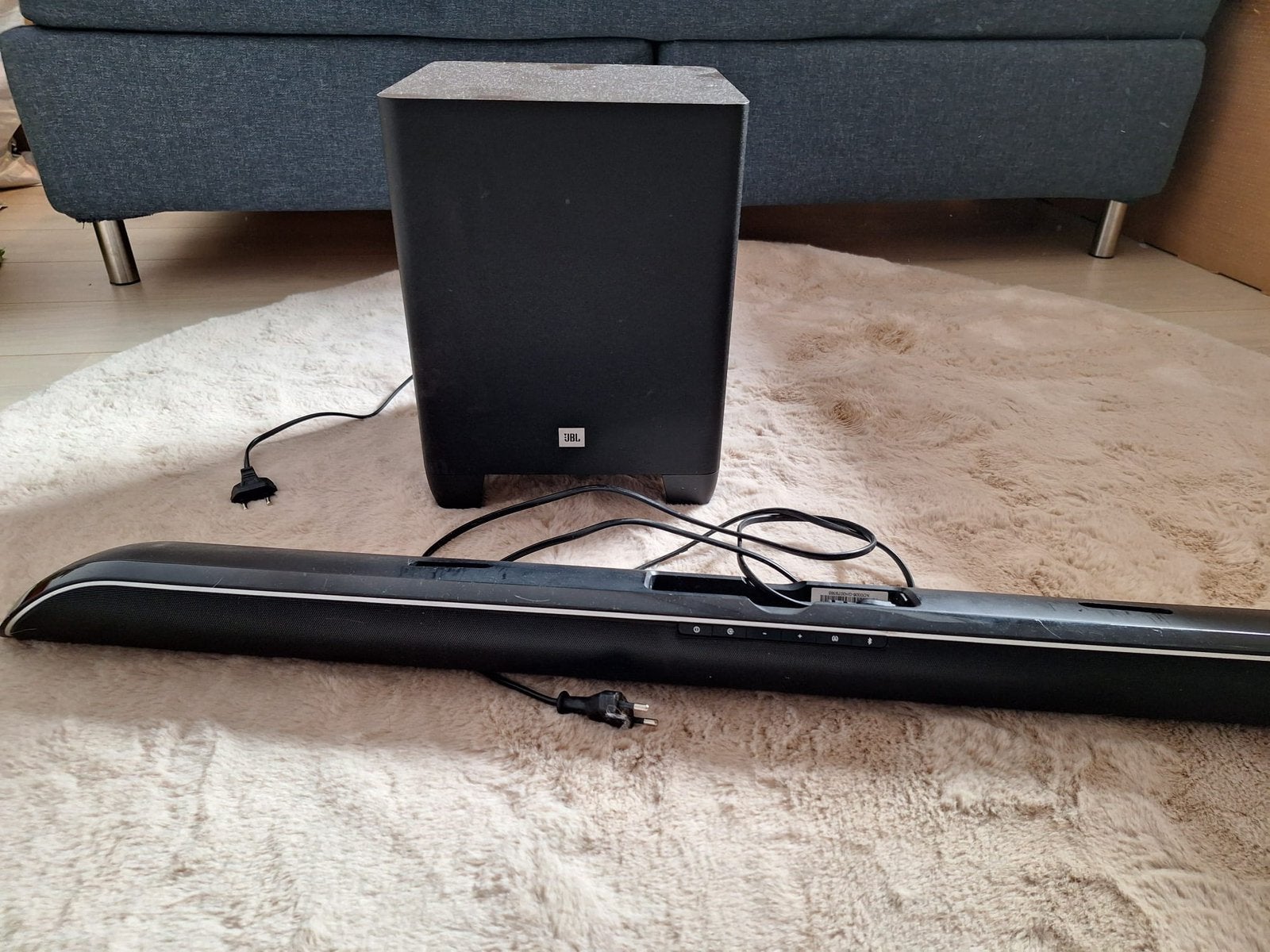 JBL Cinema SB350 soundbar + subwoofer, Ophalen, Gebruikt