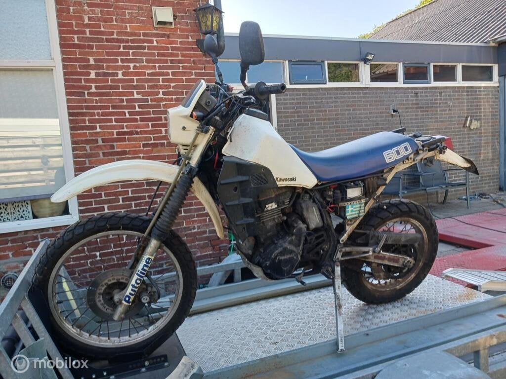 Kawasaki KLR 600 B Bj. 1986 in onderdelen te koop, Kawasaki LTD, Gebruikt, Japan, Retro-only@kpnmail.nl
