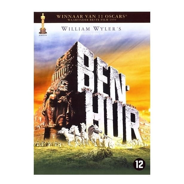 Ben Hur - William Wyler - 1959, Cd's en Dvd's, Dvd's | Klassiekers, Verzenden, Zo goed als nieuw, 1940 tot 1960, Actie en Avontuur