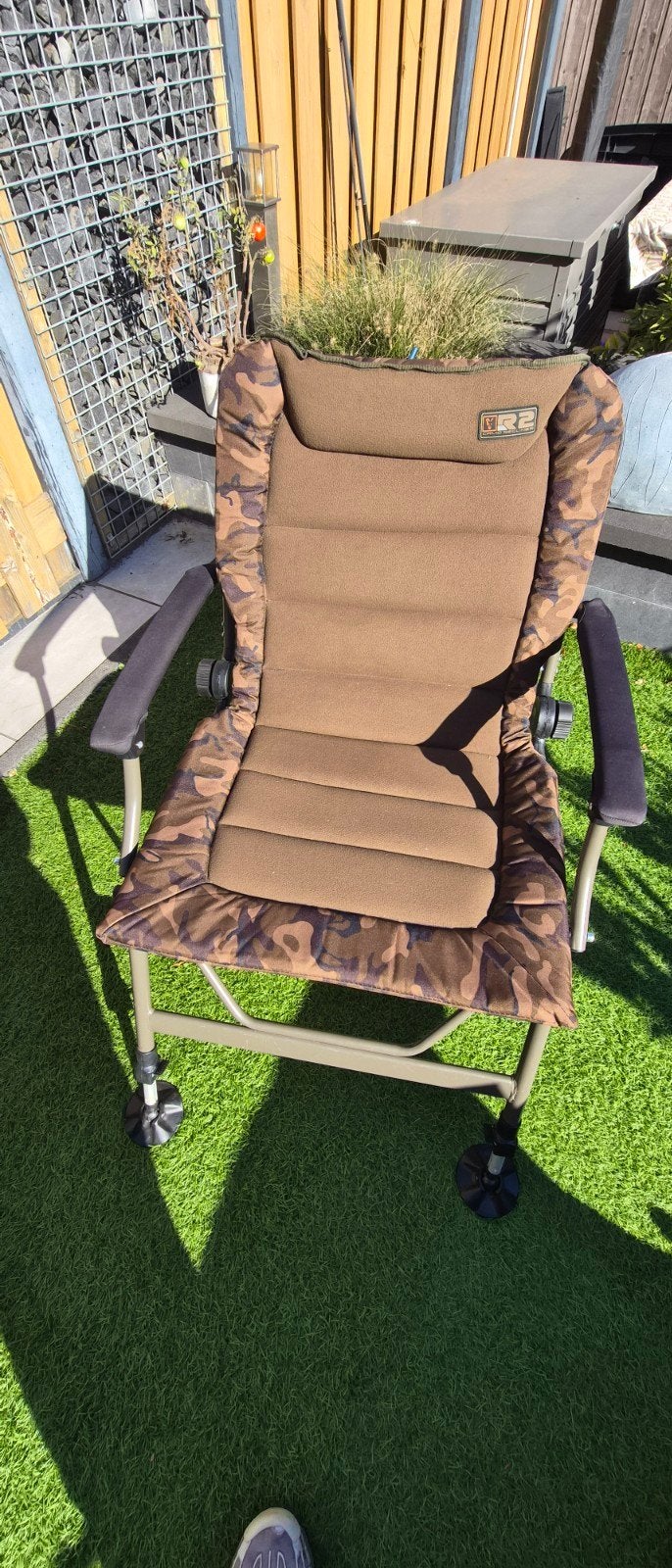 Fox R2 Camo Stoel met - Zo goed als nieuw, Ophalen, Overige kleuren, Zo goed als nieuw, Metaal