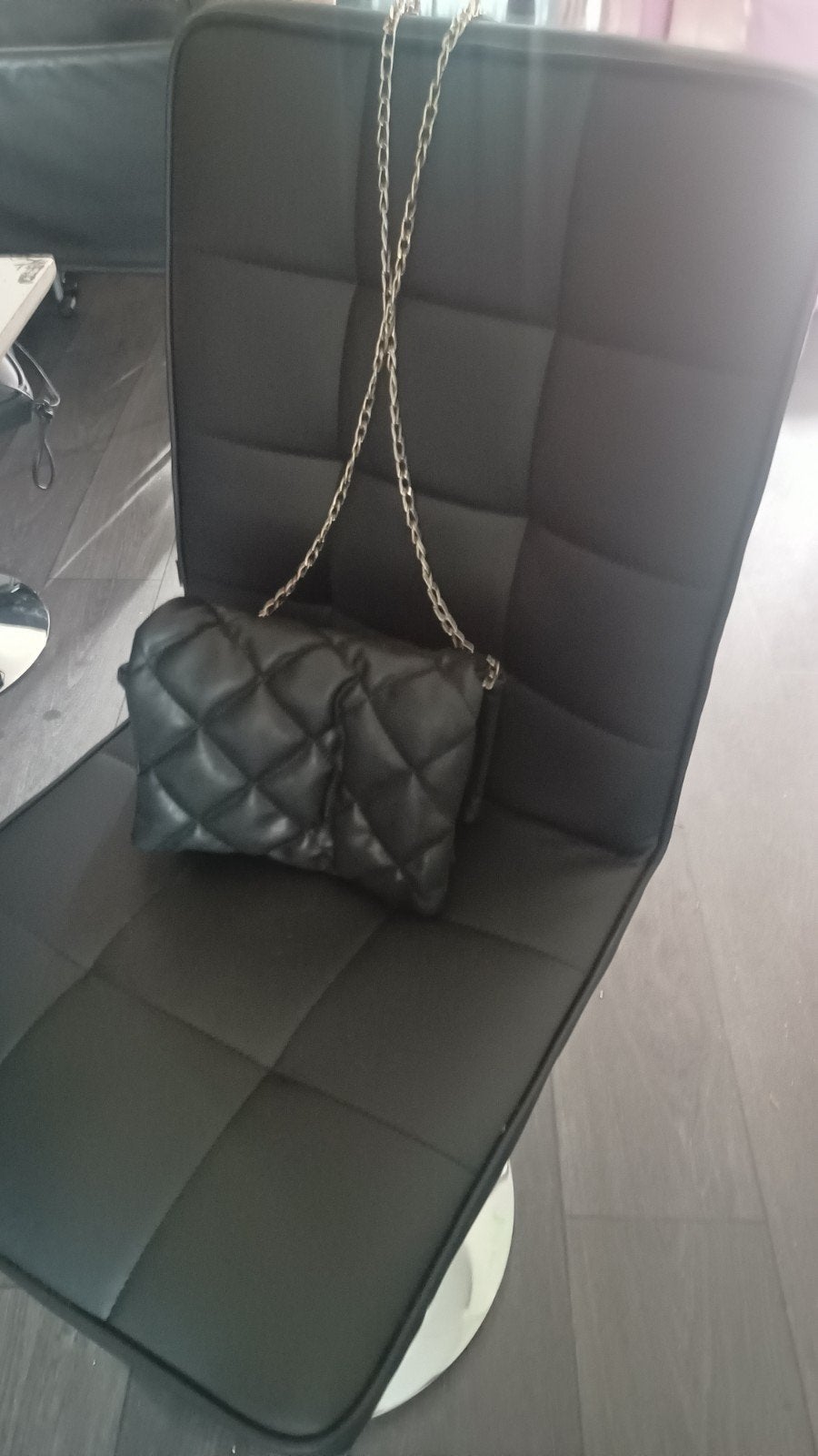 Nieuwe Quilted/Puffer Tas, Ophalen of Verzenden, Nieuw, Zwart, Schoudertasje