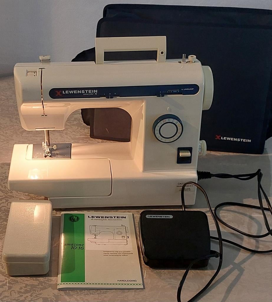 LEWENSTEIN Naaimachine Amazone 16, Ophalen of Verzenden, Zo goed als nieuw, Naaimachine, Lewenstein