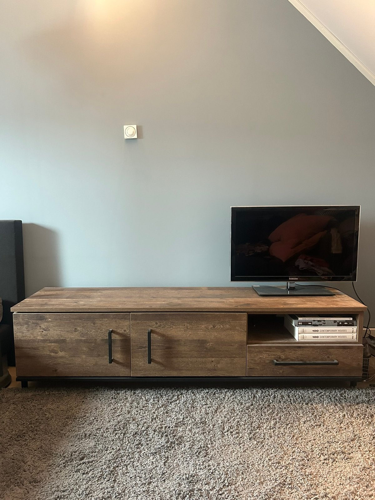 Televisiemeubel, Ophalen, 150 tot 200 cm, Zo goed als nieuw, Minder dan 100 cm