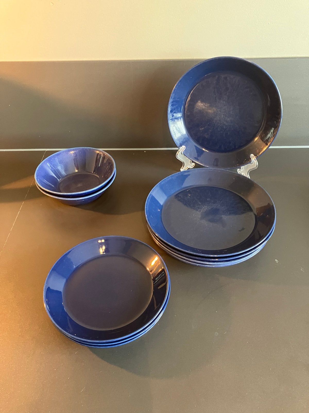 Kaj Franck Iittala Teema / Arabia Kilta servies - blauw, Ophalen