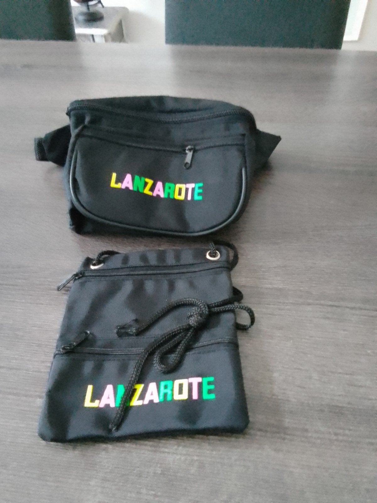 Heuptasje en nektasje Lanzarote - Zwart, Ophalen, Gebruikt, Zwart, Overige typen