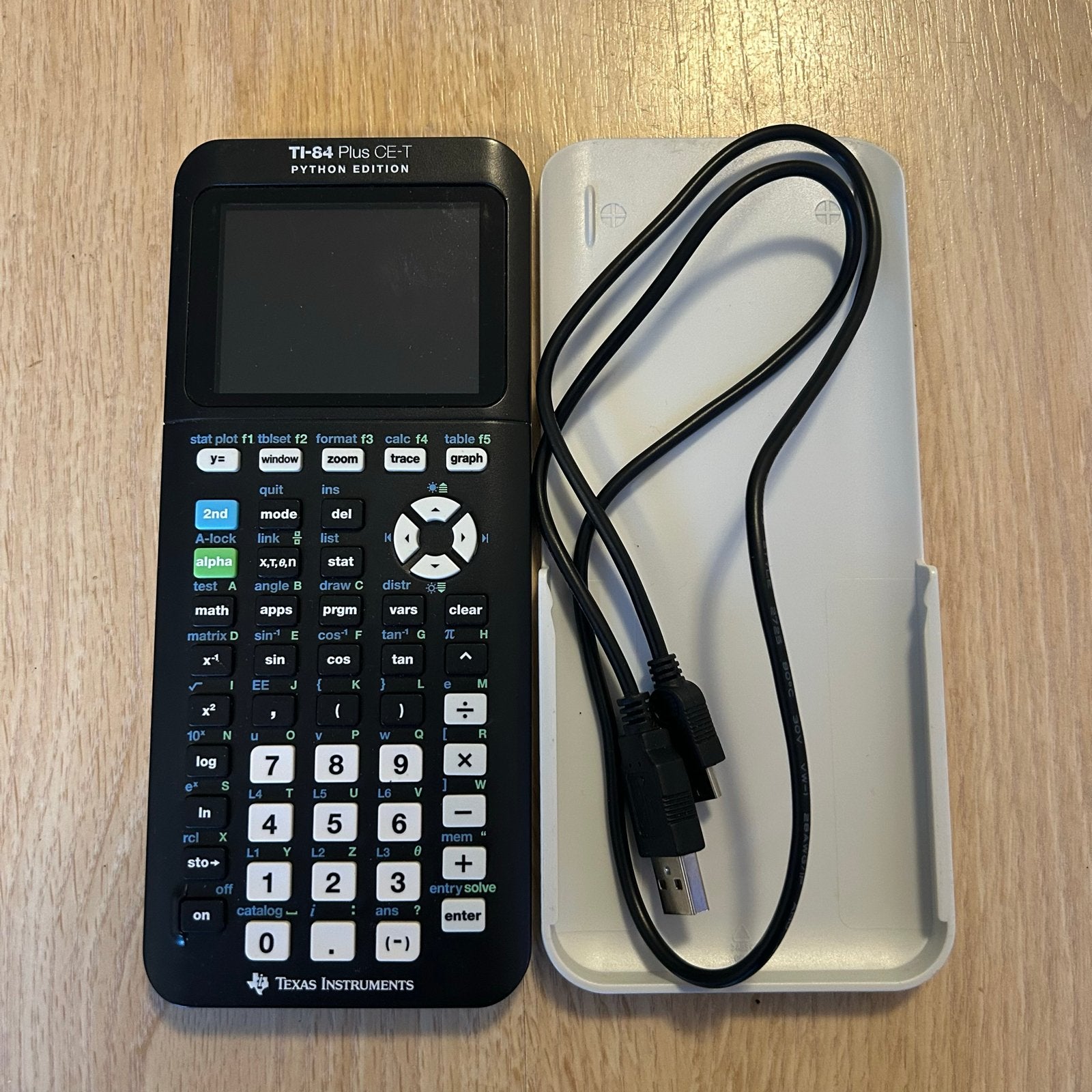 Texas Instruments TI-84 Plus CE-T, Ophalen, Grafische rekenmachine, Zo goed als nieuw