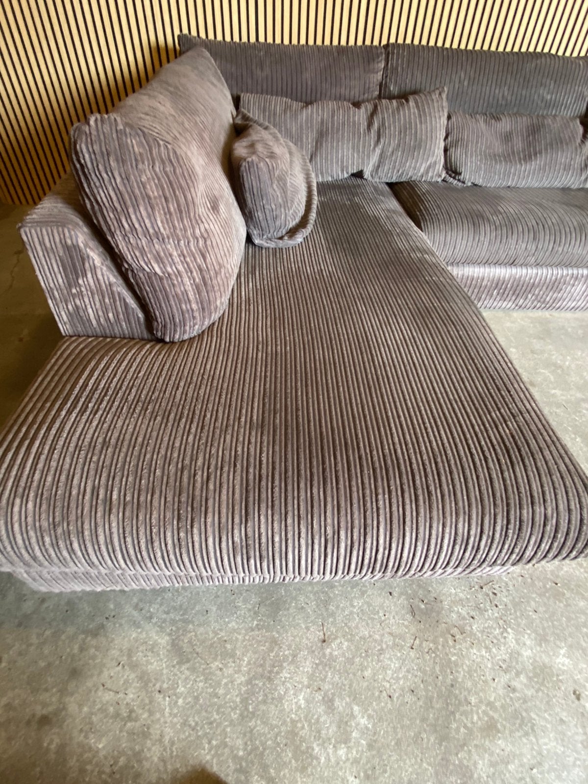 !!ACTIE!! DONKERGRIJZE/ANTRACIETE HOEKBANK, GRATIS LEVERING, Huis en Inrichting, Banken | Bankstellen, Hoekbank, 300 cm of meer