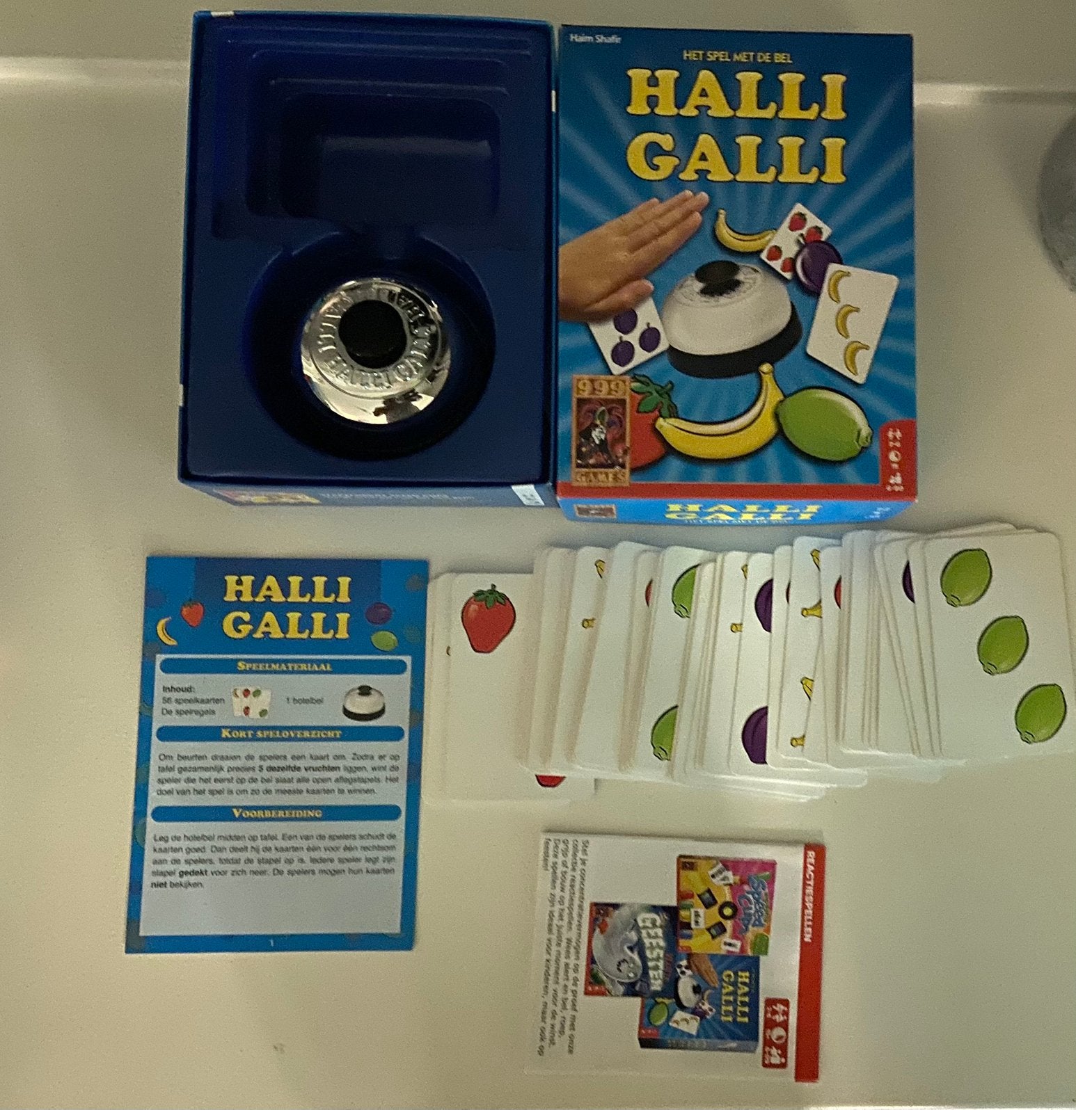 Halli galli het spel met de bel, Ophalen of Verzenden, Gebruikt