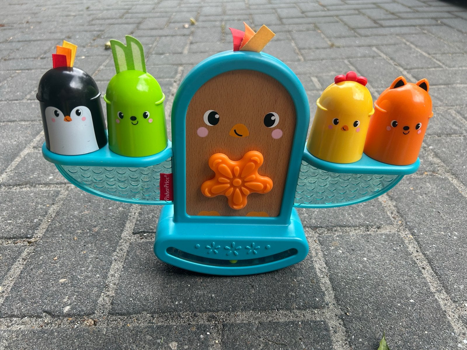 Fisher-Price Wipkip met dierenvriendjes, Ophalen of Verzenden, Zo goed als nieuw, Overige typen