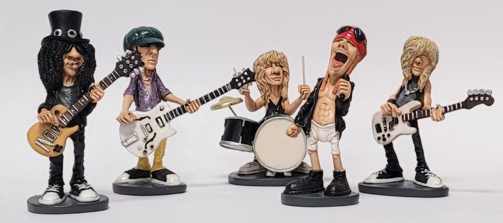 Axl Rose Guns N' Roses beeldje by Warren Stratford decoratie, Info@deconoord.nl, Deco Noord, Nieuw, Ophalen of Verzenden
