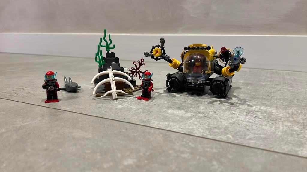 Lego city duikboot + koraal met schat 60092, Kinderen en Baby's, Speelgoed | Duplo en Lego, City, Lego, Ophalen of Verzenden, Complete set