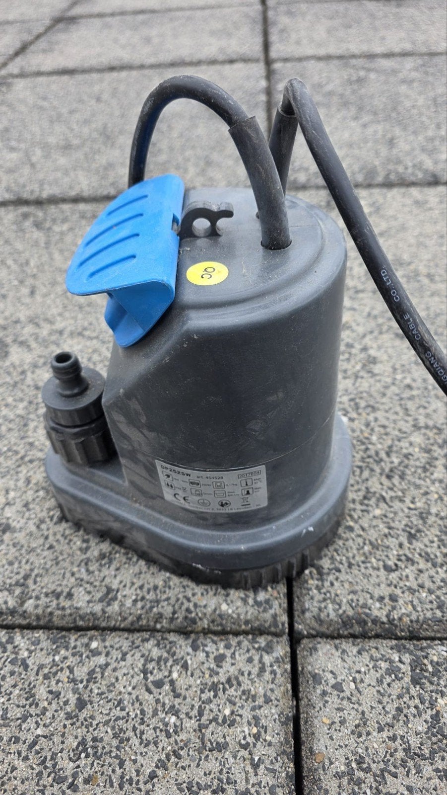 GAMMA Dompelpomp DP252SW 250W, Ophalen