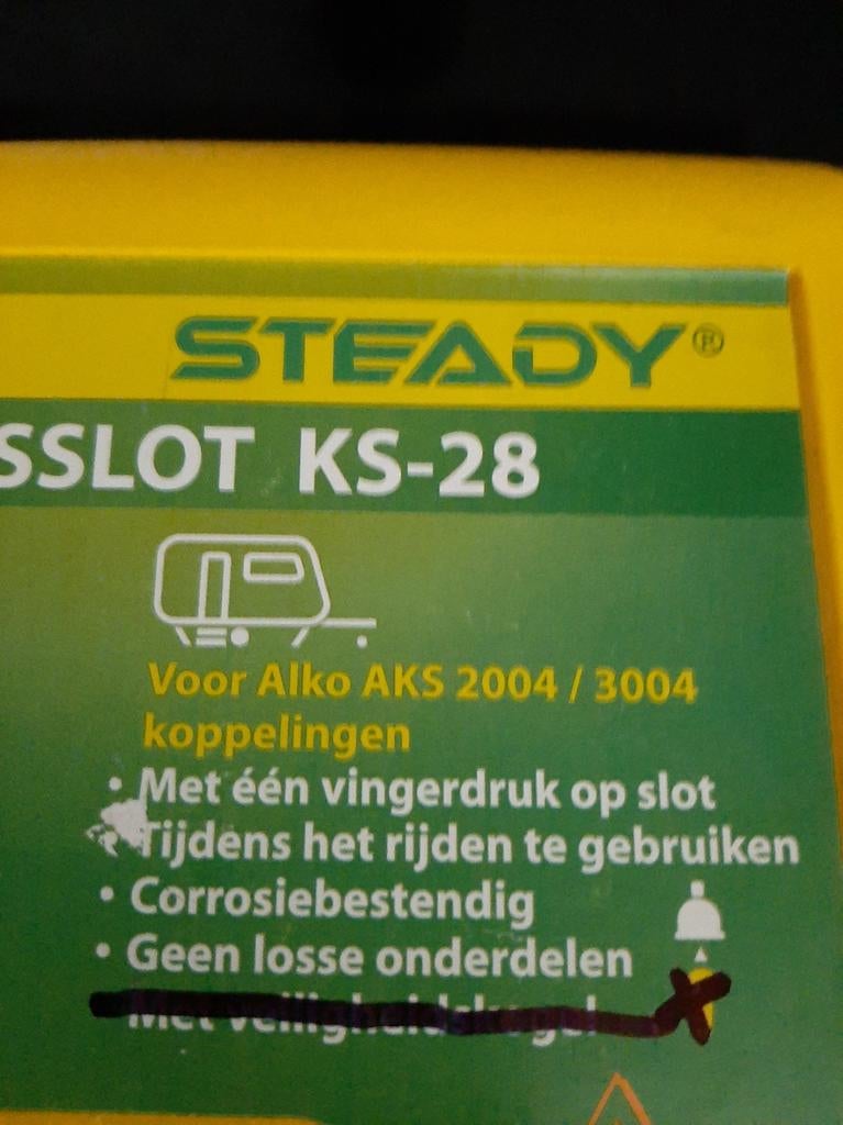 Te koop: Disselslot(koppelingsslot), Ophalen