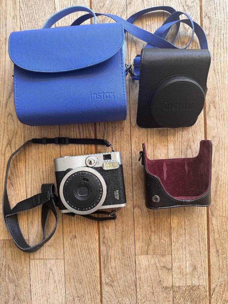Fujifilm Instax Mini 90, Audio, Tv en Foto, Fotocamera's Analoog, Ophalen, Zo goed als nieuw, Polaroid, Fuji