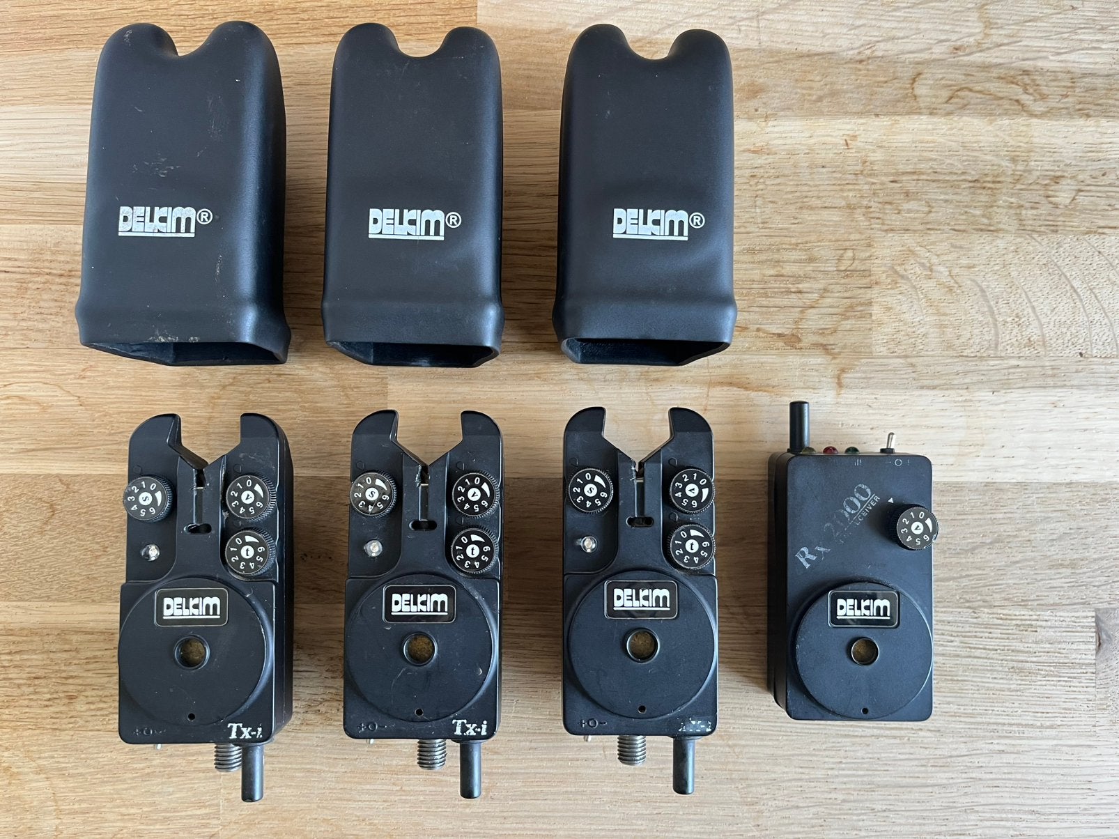 Delkim Txi rx2000 3+1 inclusief hard cases, Ophalen of Verzenden, Gebruikt