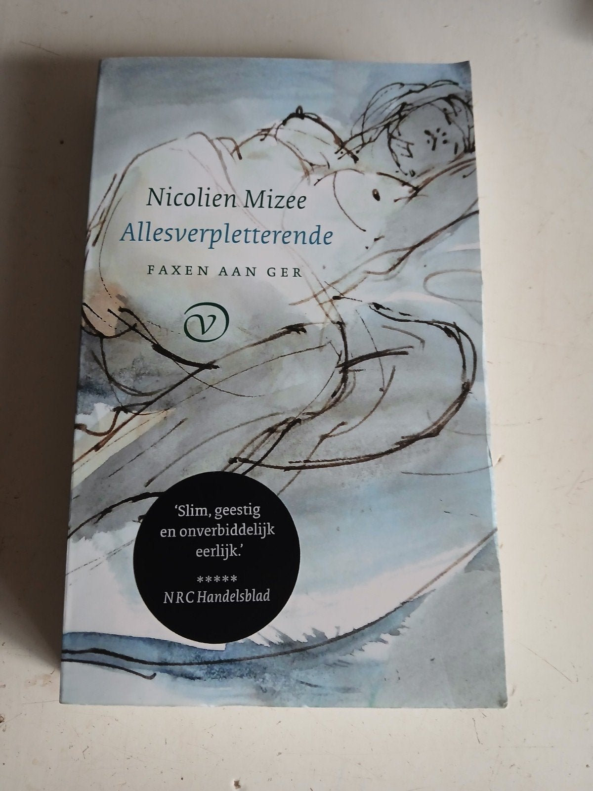 allesverpletterende faxen aan zee, Ophalen of Verzenden, Gelezen, Nicolien mizee, Nederland