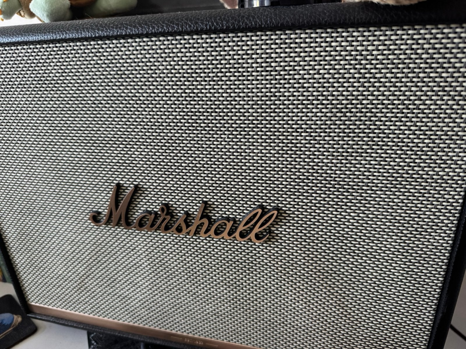 MARSHALL Woburn II bluetoothspeaker Zwart, Ophalen of Verzenden, Zo goed als nieuw, Center speaker, Overige merken