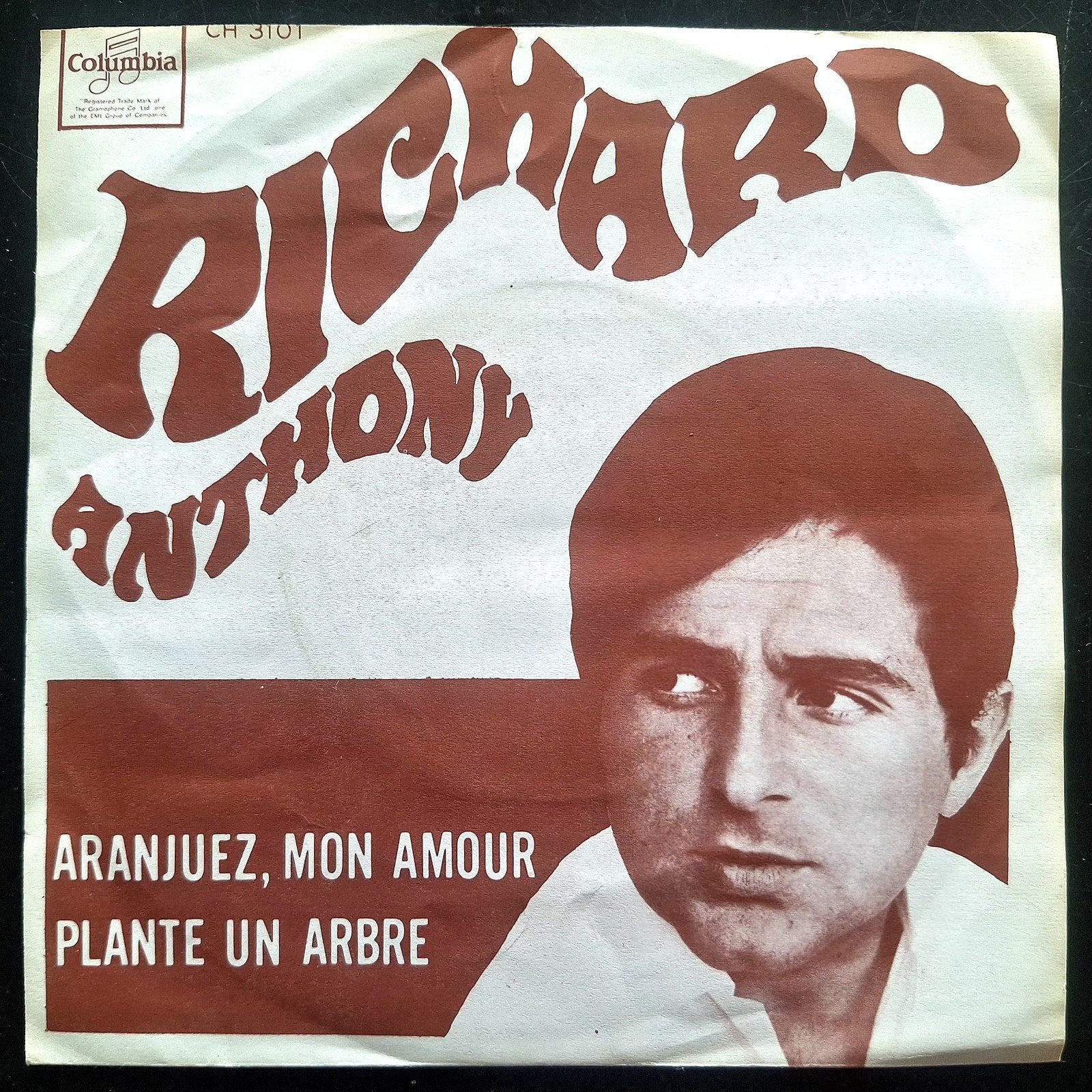 7"/SINGLE  RICHARD ANTHONY - Aranjuez, Mon Amour, Ophalen of Verzenden, Gebruikt, Pop