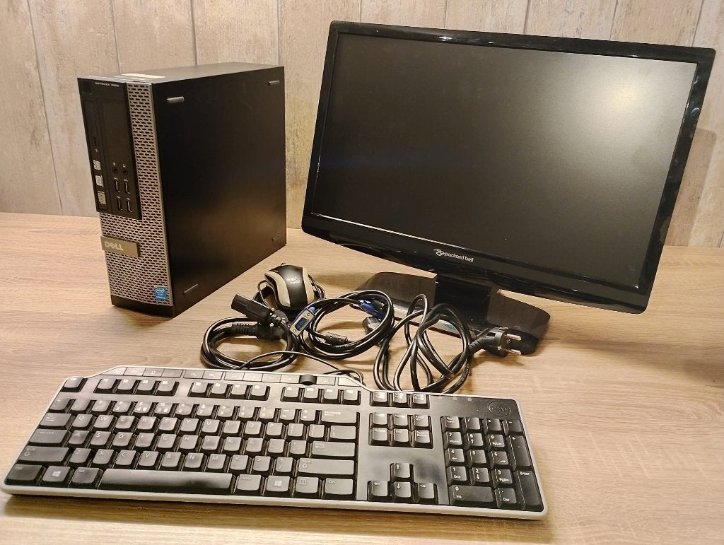 Complete Dell Optiplex i5 PC Set met Monitor en Accessoires, Computers en Software, Ophalen, Intel Core i5-4590, Met monitor, 8 GB