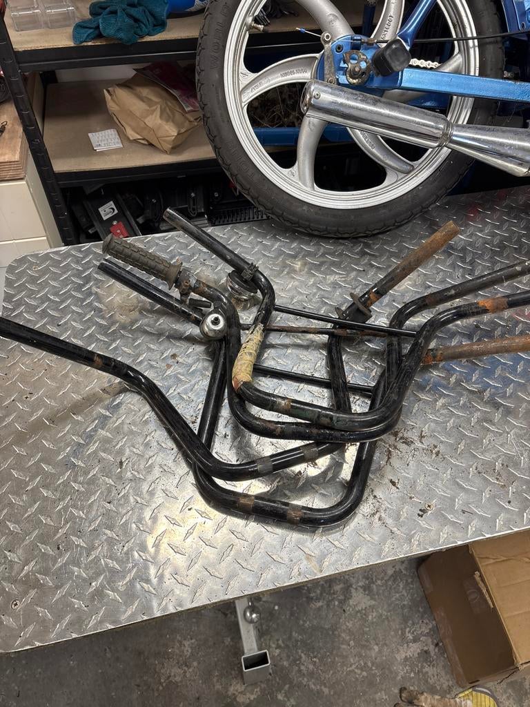4x Tomos stuur - Gebruikt, Fietsen en Brommers, Brommeronderdelen | Snorfietsen, Gebruikt, Tomos, Overige typen, Ophalen of Verzenden