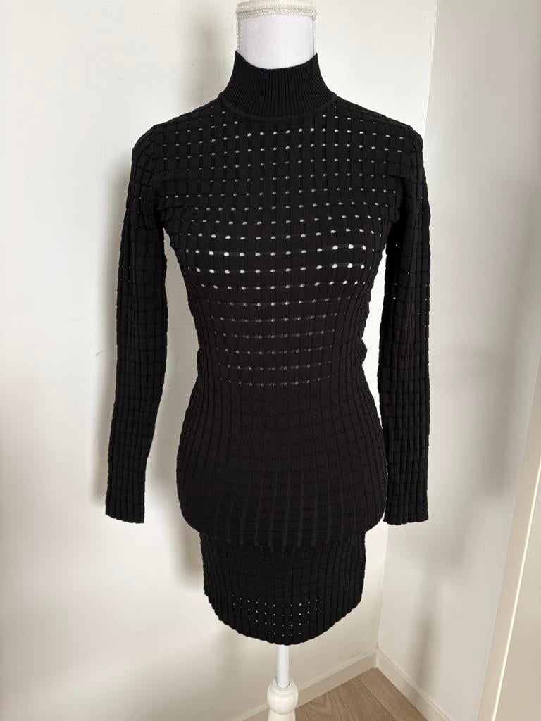 NIEUW! Zwart NIKKIE jurkje - maat 36, Kleding | Dames, Zwart, Nieuw, Ophalen of Verzenden, Maat 36 (S)