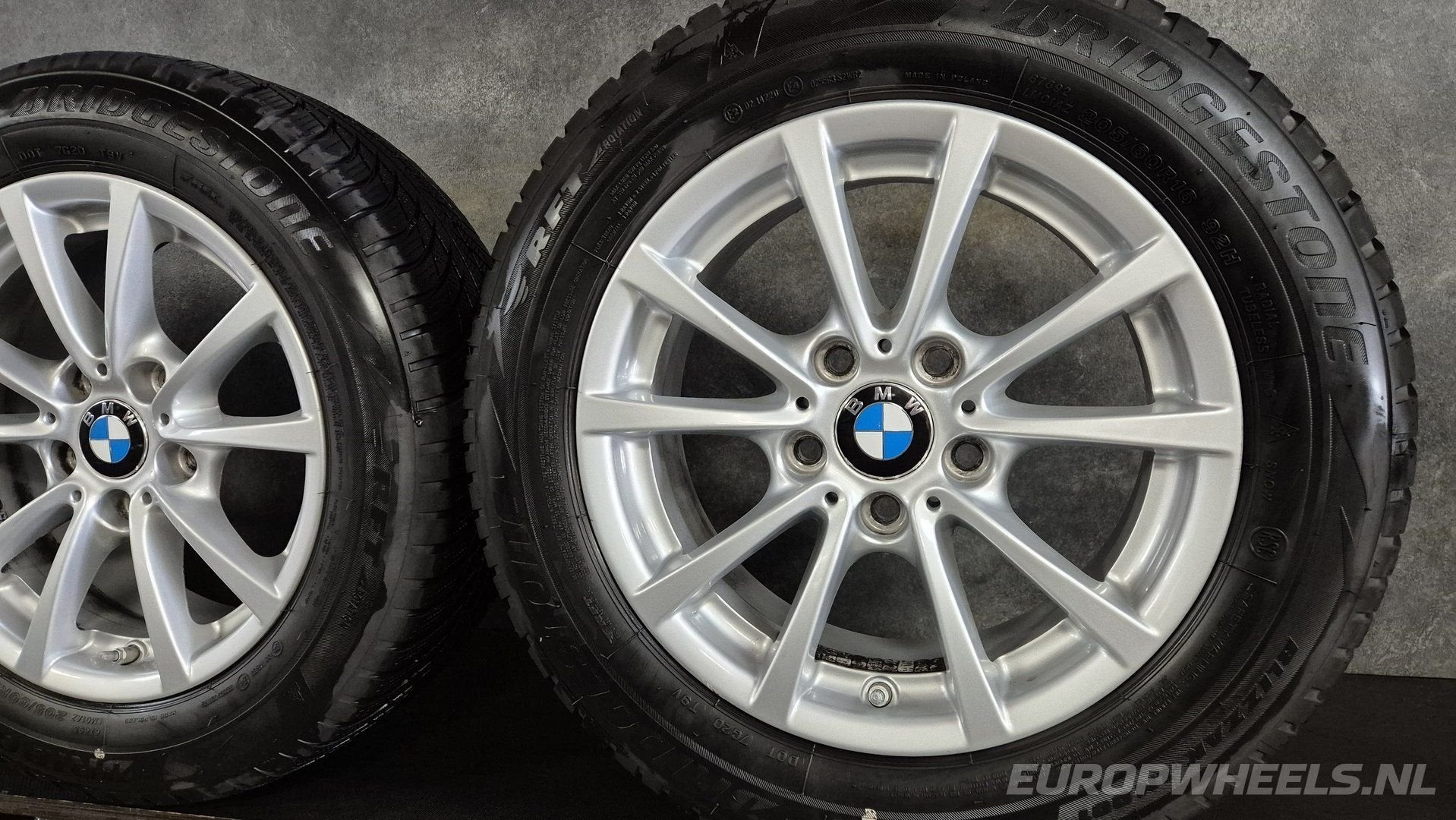 16 inch BMW velgen 3 Serie F30 F31 F32 4 391 winterbanden, Auto-onderdelen, Banden en Velgen, Gebruikt, -, Banden en Velgen, -