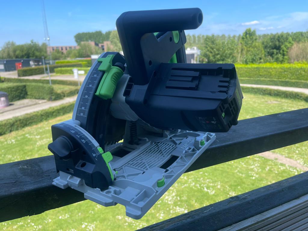 Festool TSC 55 KEB-Accu invalzaag (ZGAN), Doe-het-zelf en Verbouw, Gereedschap | Zaagmachines, Invalzaag, Ophalen of Verzenden