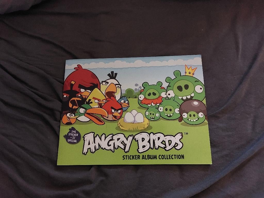 Compleet giromax album Angry Birds, Ophalen of Verzenden, Gebruikt, Overige typen
