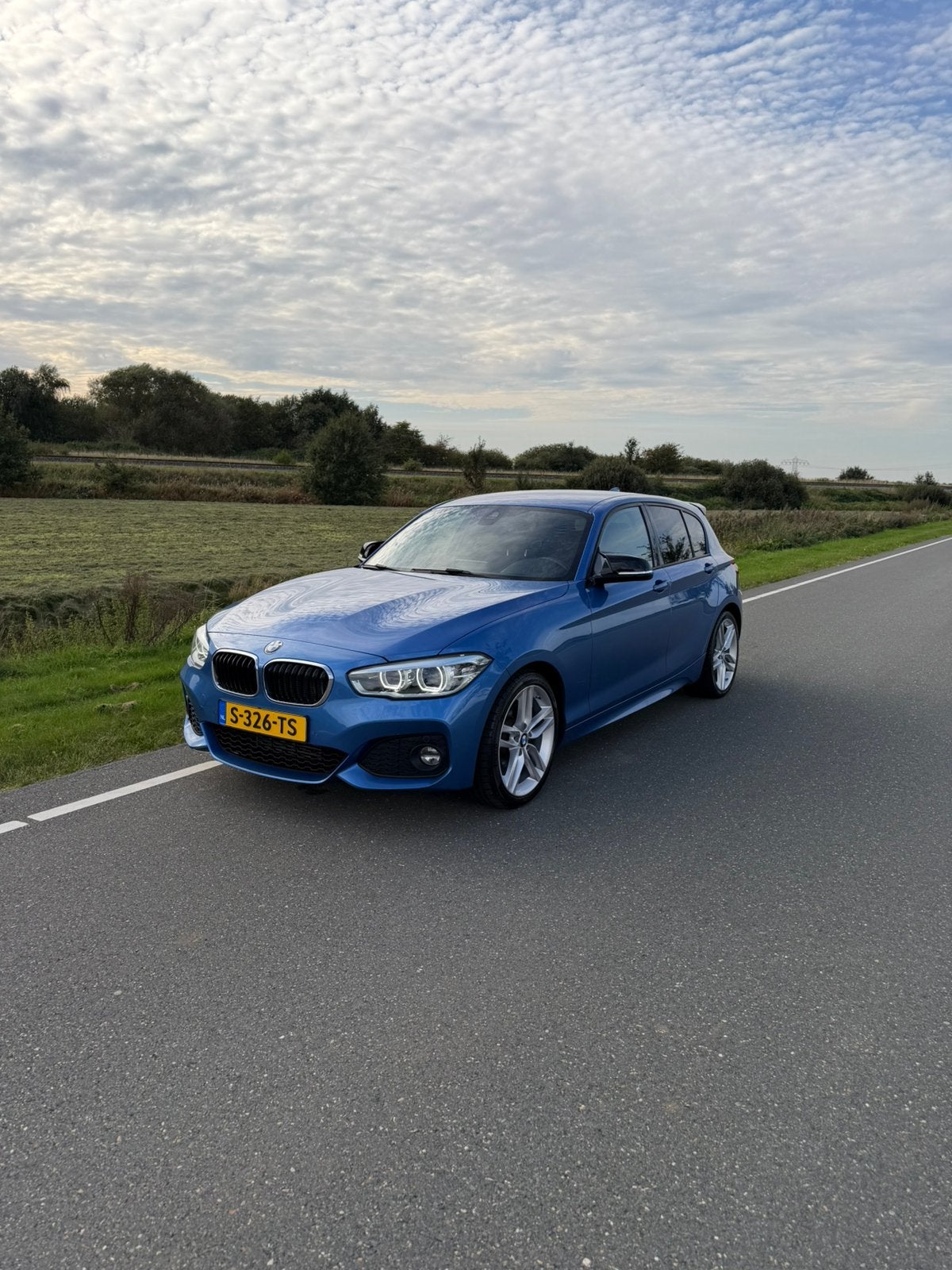 BMW 1-Serie 120d 190pk Aut 2015 Blauw, Achterwielaandrijving, 1995 cc, Blauw, Alcantara