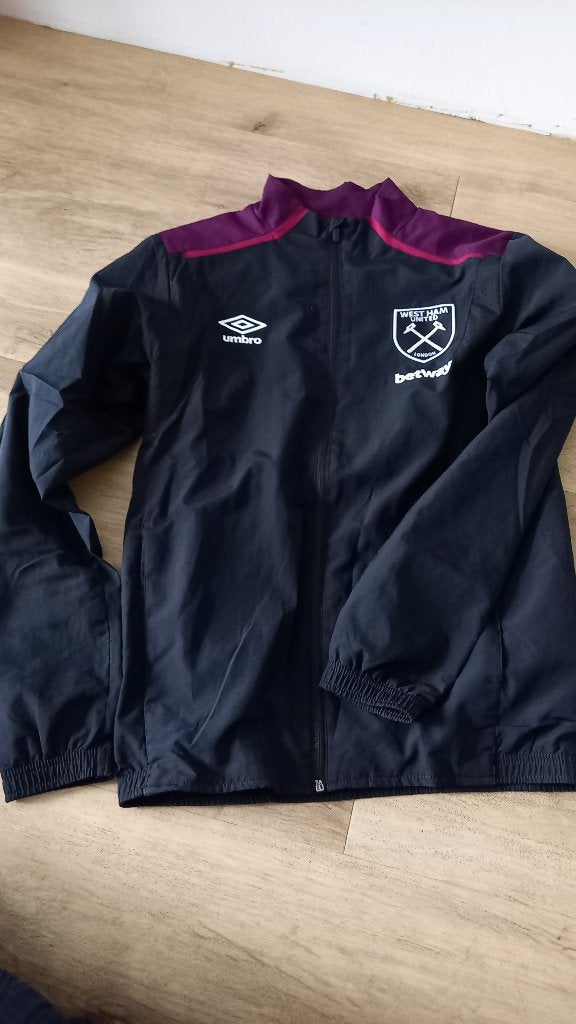 West Ham United Umbro Trainingsjack 2020/2021 Maat S, Maat S, Ophalen of Verzenden, Zo goed als nieuw, Trainingspak