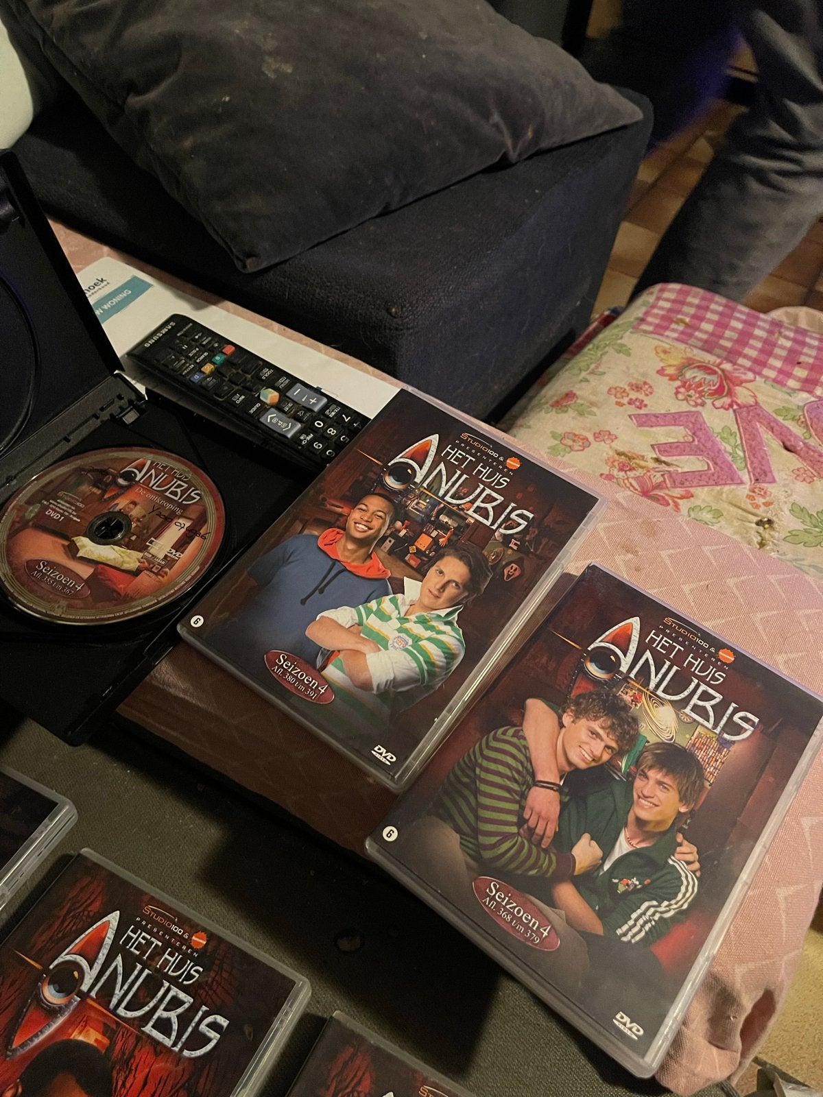 Het Huis Anubis Seizoen 4 DVD 1 2 en 3, Gebruikt, Alle leeftijden, Nederlands, Tv-serie