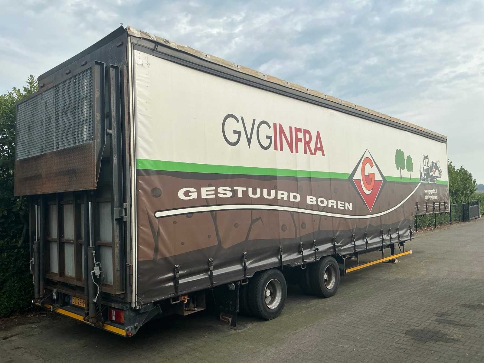 1997 schwarzmueller STP 2/Z Dieplader, Auto's, Overige brandstoffen, Bedrijf, Geïmporteerd, Aanhangers en Opleggers