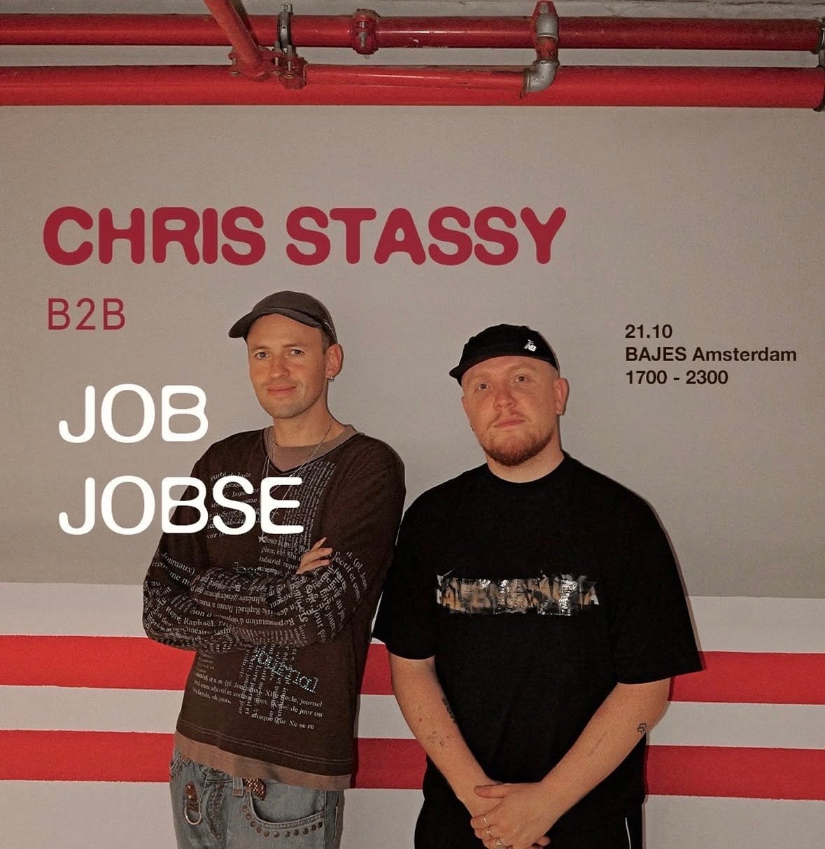 2x Chris stassy b2b Job Jobse ADE, Tickets en Kaartjes