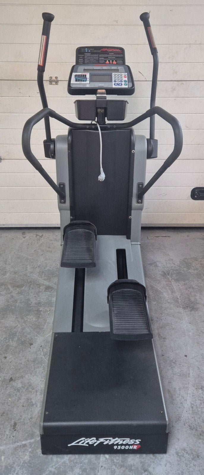 Life Fitness 9500HR Professionele Crosstrainer, Ophalen, Life Fitness, Zo goed als nieuw, Metaal