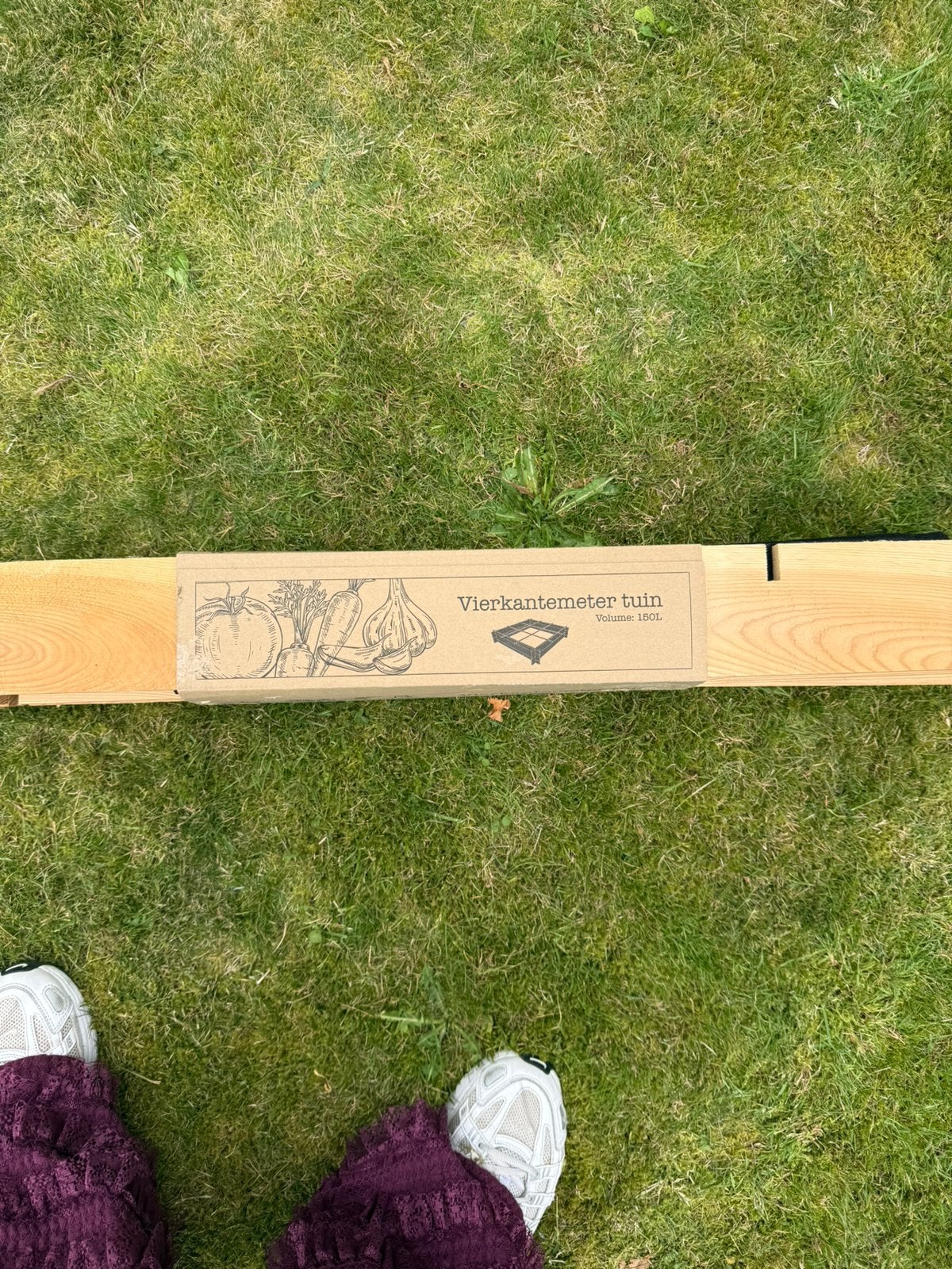 Vakken moestuin, Ophalen, Zo goed als nieuw, Mdf, 200 tot 250 cm