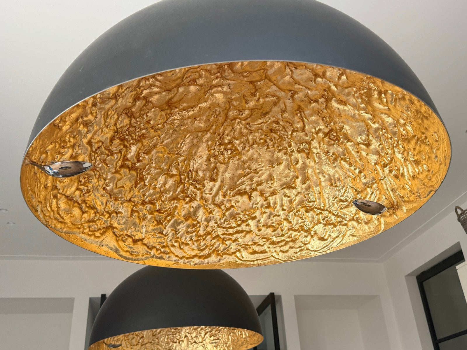 Catellani & Smith Stchu-Moon lamp, 80cm, goud van binnen, Ophalen, Gebruikt, Metaal, Overige fittingen