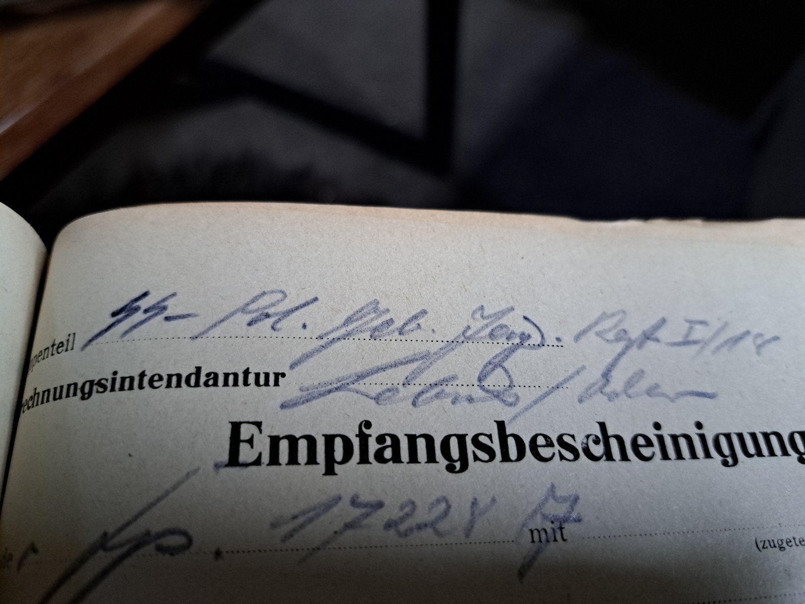 UNIEK! Ausgabe belege heeres bakkerij 1944, Ophalen of Verzenden