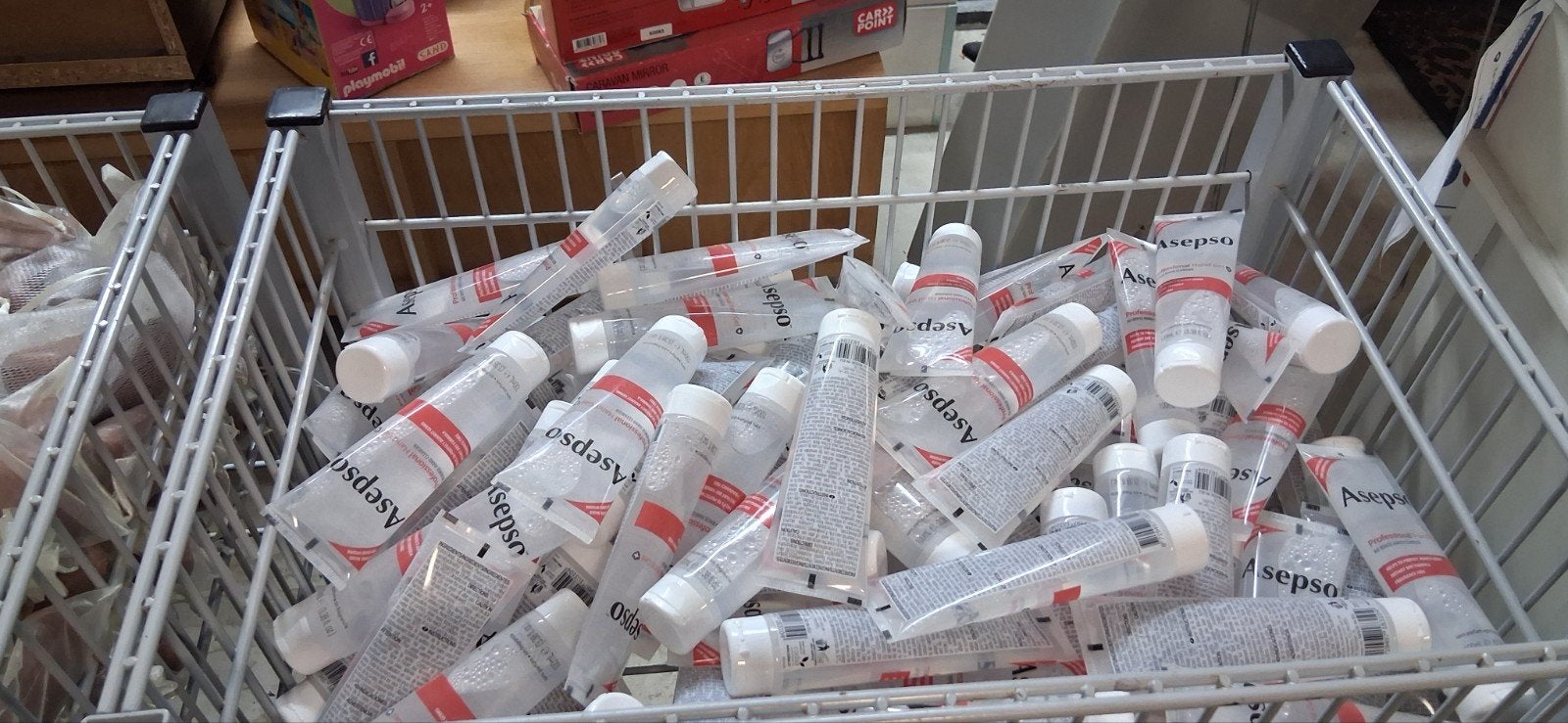 Diverse hygiëneproducten: Asepso, Antibacteriële doekjes, Ophalen of Verzenden, Nieuw, Overige typen