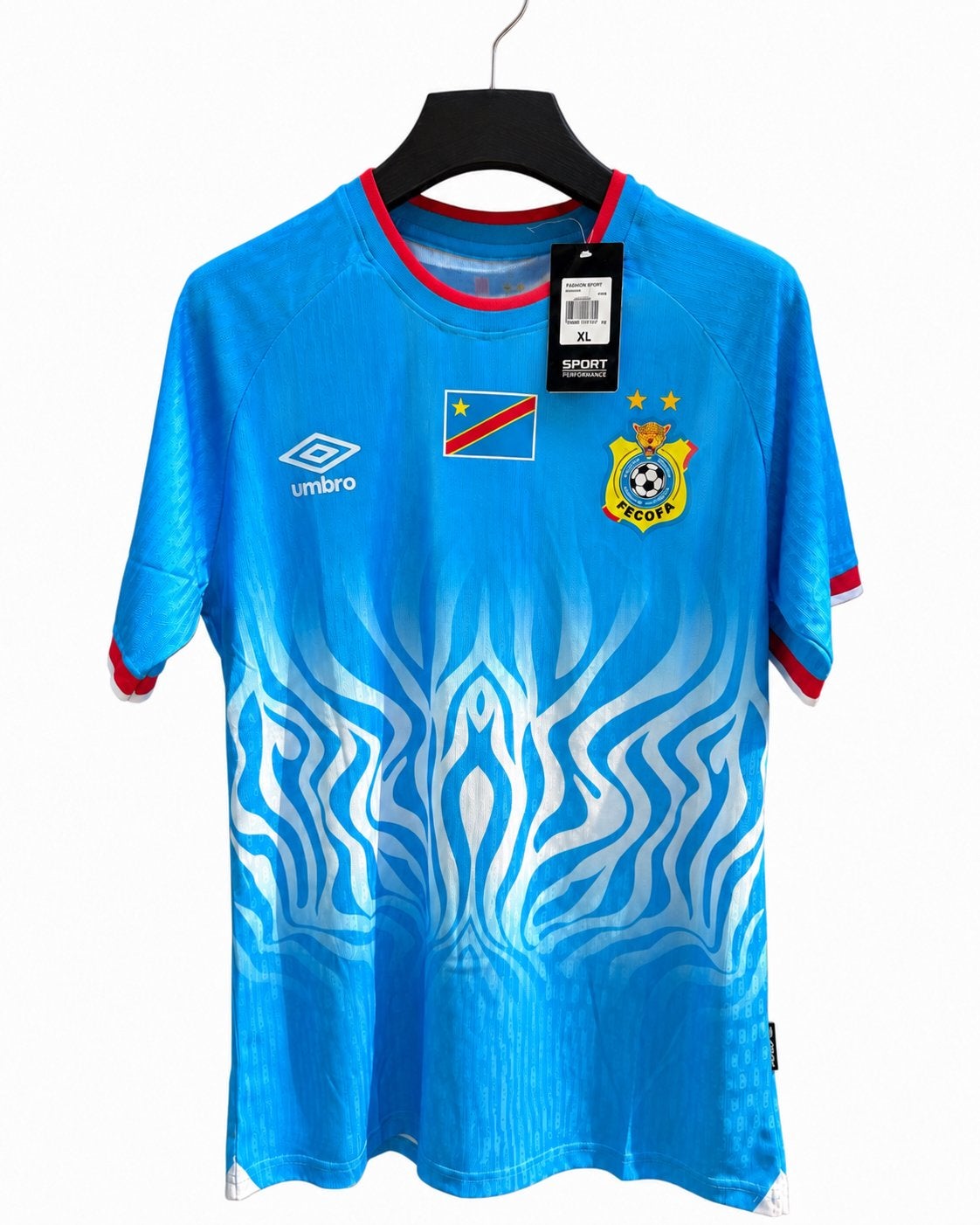 Voetbalshirt DR Congo - Nieuw met labels, Maat 52/54 (L), Blauw, Nieuw, Ophalen of Verzenden