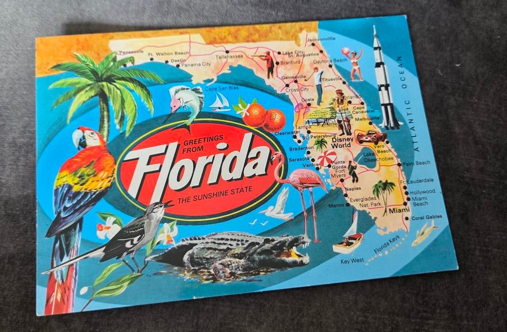 Florida, Verzenden, Gelopen, Buiten Europa