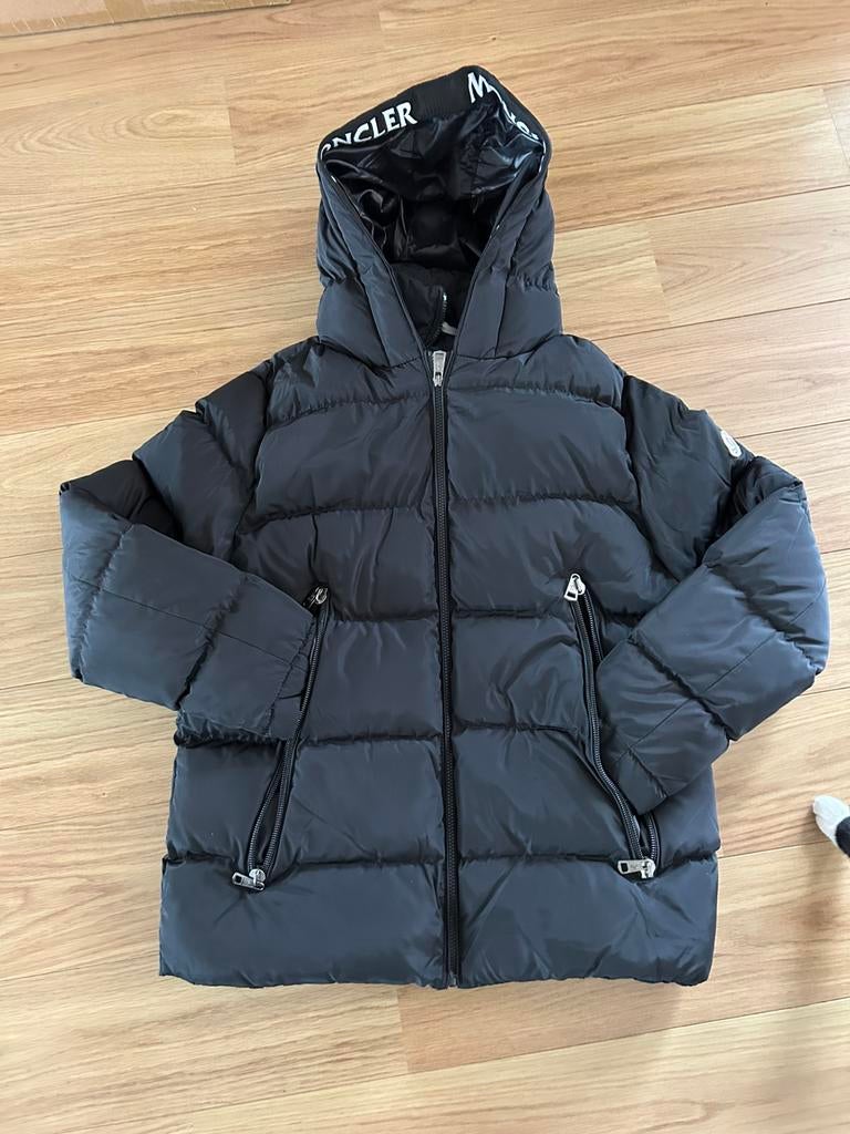 Moncler jas, Kleding | Heren, Jassen | Winter, Ophalen of Verzenden, Zo goed als nieuw, Zwart